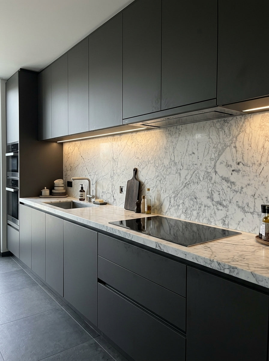 STATUARIO Marble polished 2cm thick (2147) - Slab