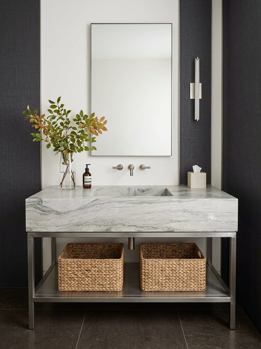 STATUARIO Quartzite polished 3cm thick - Slab