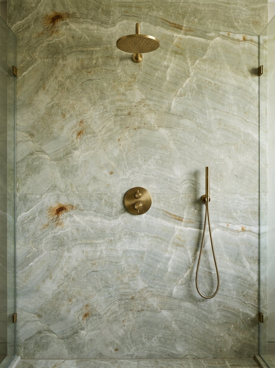TAJ MAHAL BROWN Quartzite polished 2cm thick - Slab