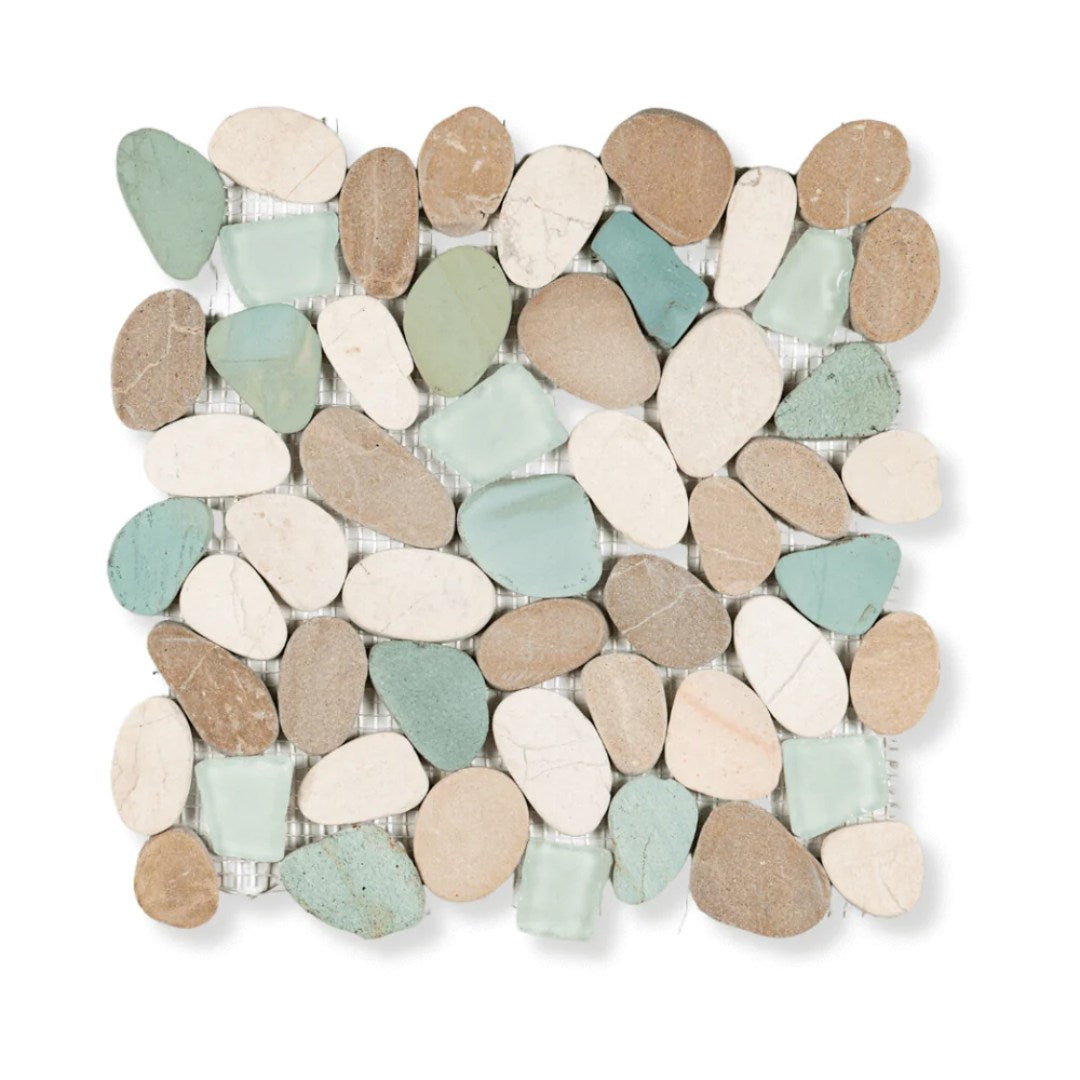 BALI BEACH MIX, FLAT SEA GLASS - Havai'iano