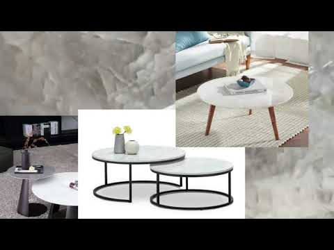 Taj Mahal Quartzite polished 2cm thick Round Table - Rocks in Stock