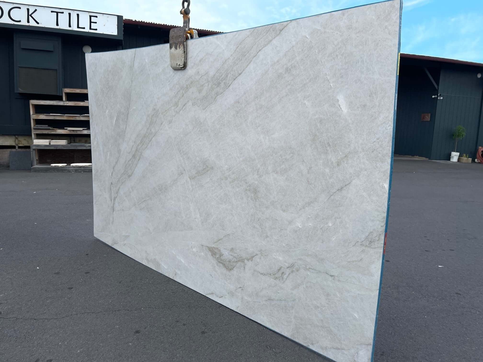 Perla Venata Quartzite leather 2cm thick slab - Rocks in Stock