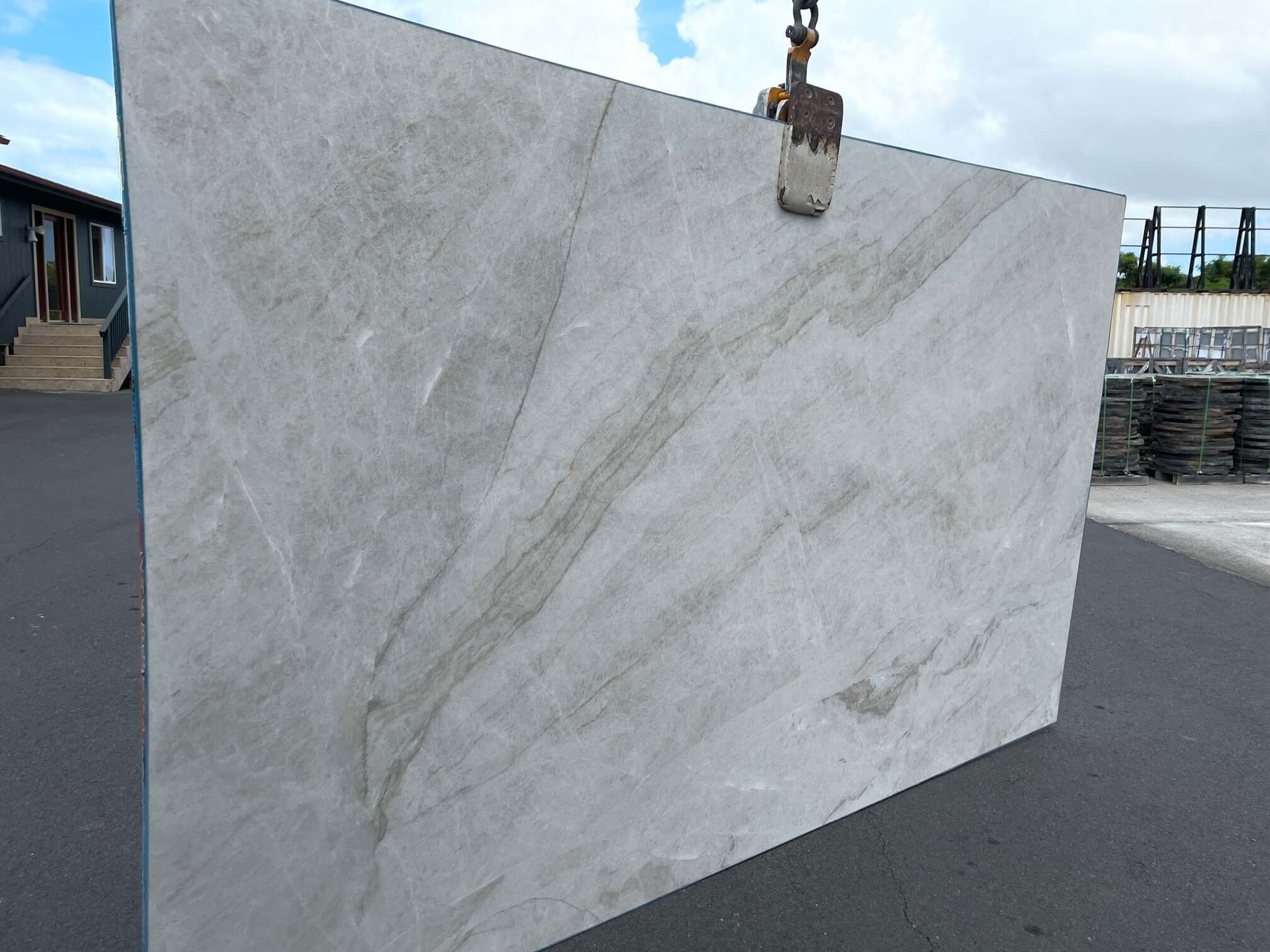 Perla Venata Quartzite leather 2cm thick slab - Rocks in Stock