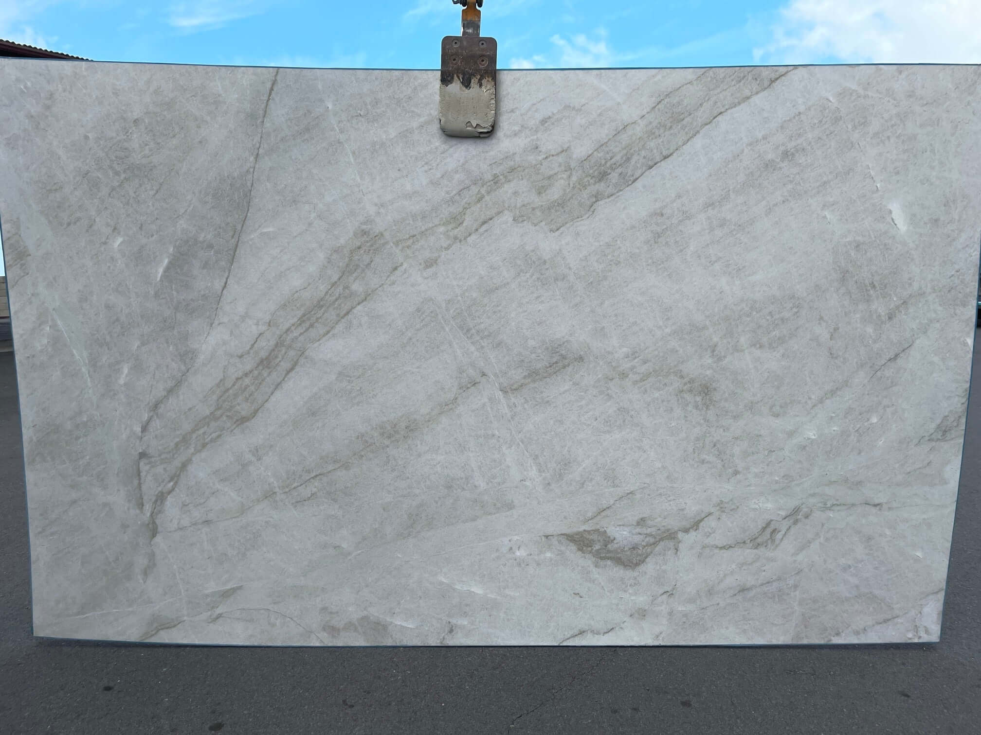 Perla Venata Quartzite leather 2cm thick slab - Rocks in Stock