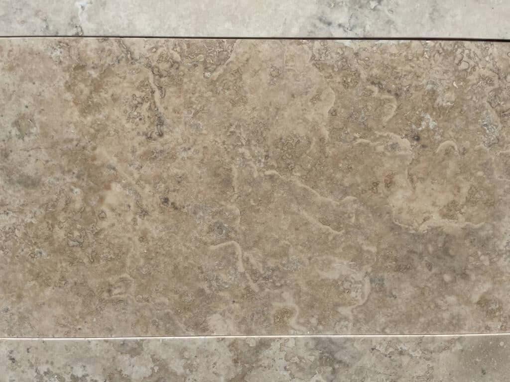 Lilac Light Travertine honed filled 24x12 Tile - Rocks in Stock