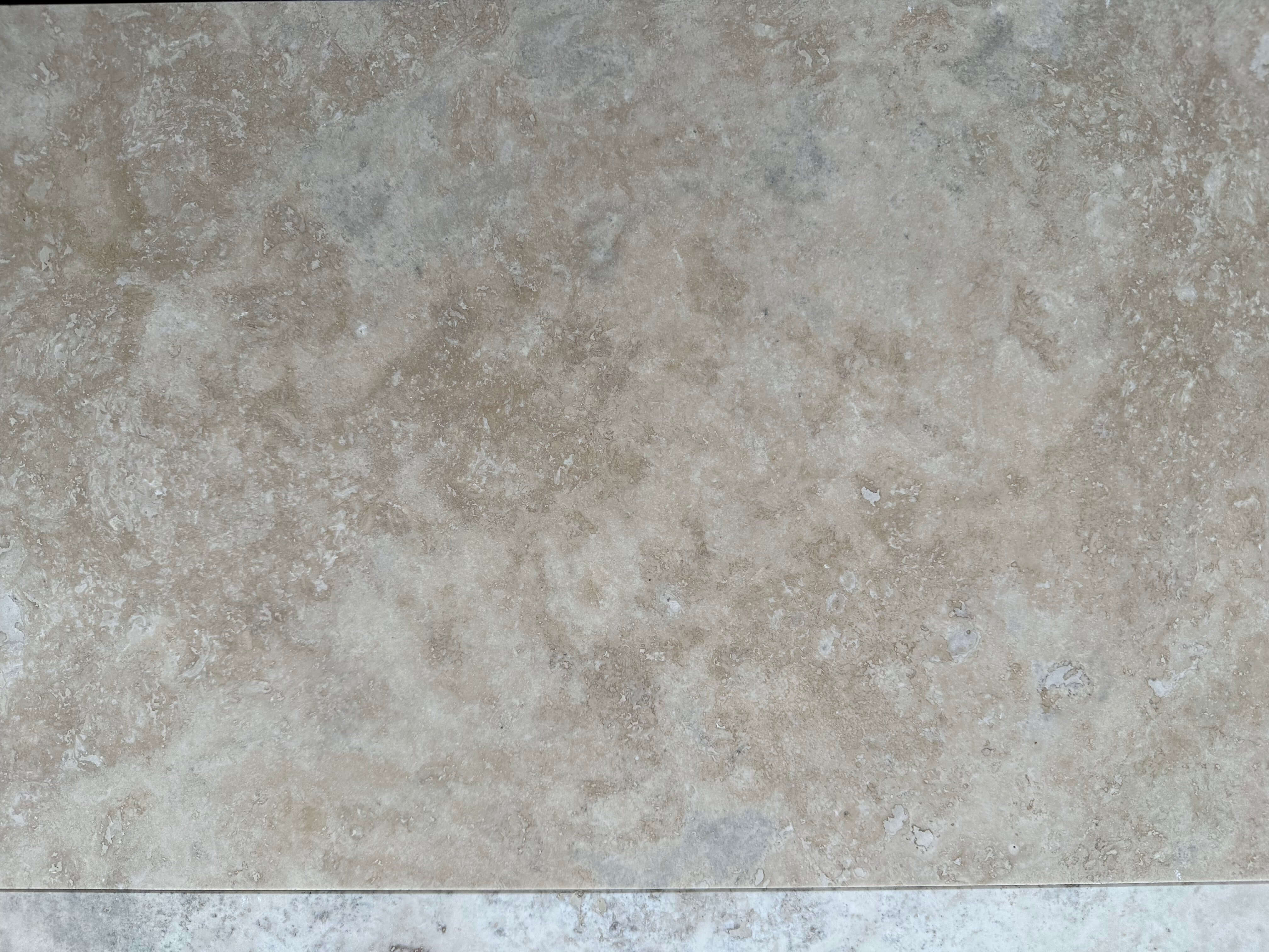 Lilac Light Travertine honed filled 24x12 Tile - Rocks in Stock