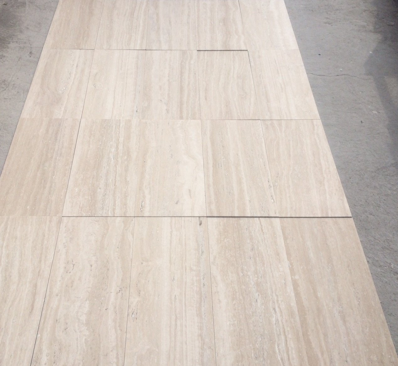 WANYA PICCHU Travertine honed/filled - 36" x 24" x 3/8" (6 SF/PC) Tile