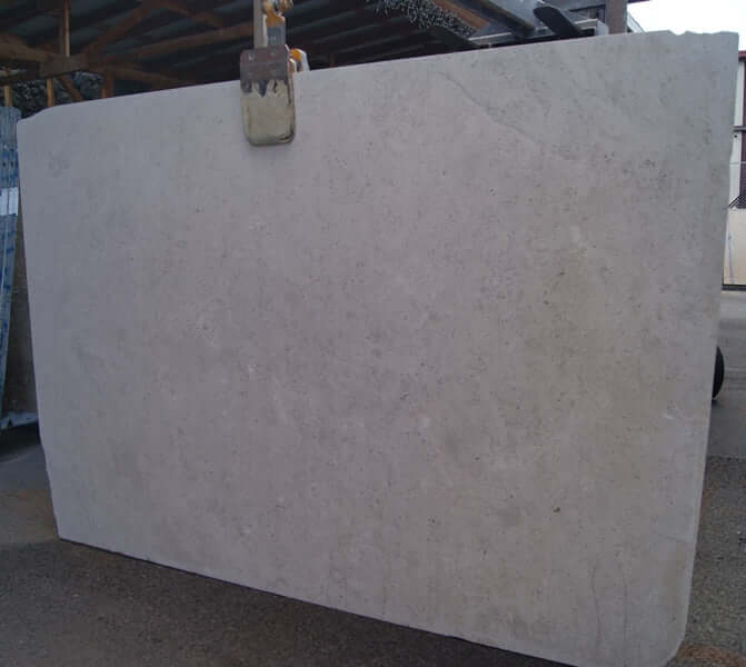 Gascogne Beige Limestone brushed 2cm thick slab - Rocks in Stock