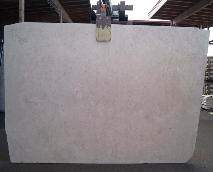 Gascogne Beige Limestone brushed 2cm thick slab - Rocks in Stock