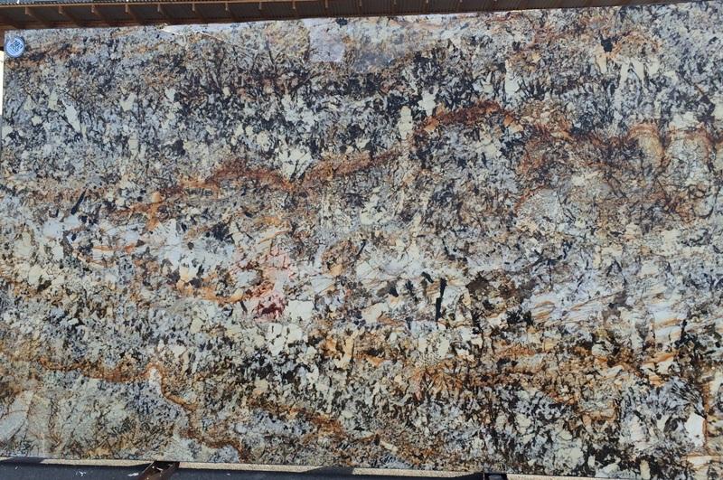 Golden Lake Granite polished 2cm thick slab - Rocks in Stock