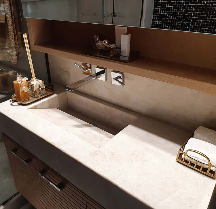 Perla Venata Quartzite polished 2cm thick slab - Rocks in Stock