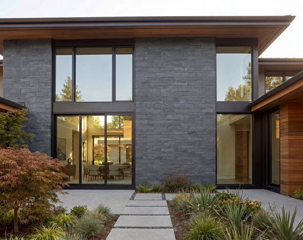 Outdoor Wall | Black, Avenue, Cladding - Havai'iano