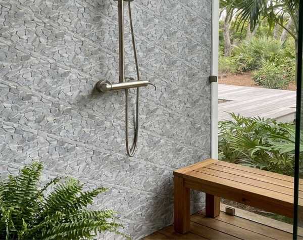 Outdoor Shower | Cat's Eye, Chevron, Pebble - Havai'iano