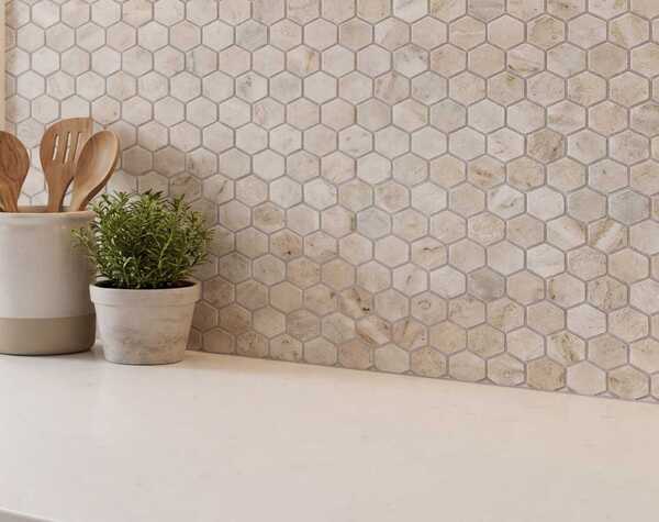 Kitchen | Fantasy Cove, Hexagon, Mosaic - Havai'iano