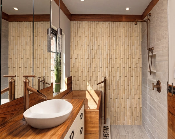 Bathroom | Ivory, Bamboo Wedge, Profile - Havai'iano