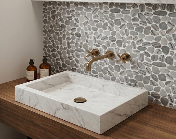 Bathroom | Cat's Eye, Flat, Pebble - Havai'iano