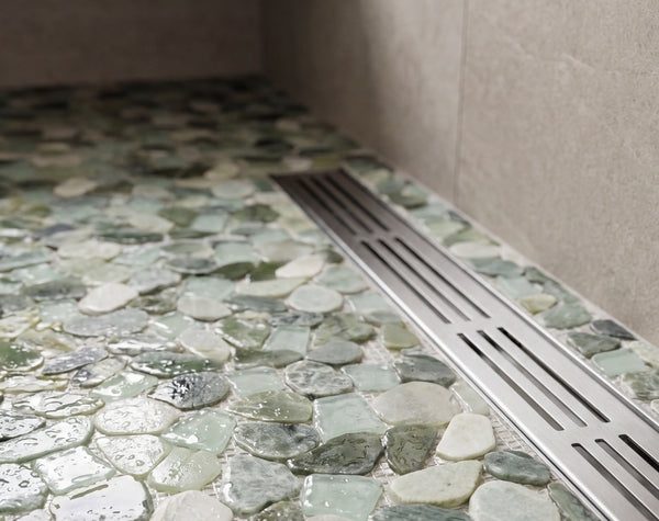 Bathroom | Treasure Isle Mix, Flat Sea Glass, Pebble - Havai'iano