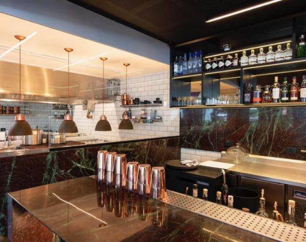 Bar/Restaurant | Moulin Rouge Quartzite polished - Slab