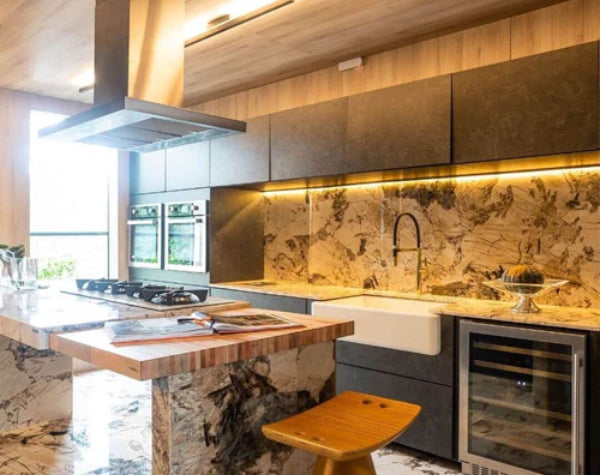 KITCHEN ALPINUS GRANITE POLISHED 2 CM THICK - SLAB