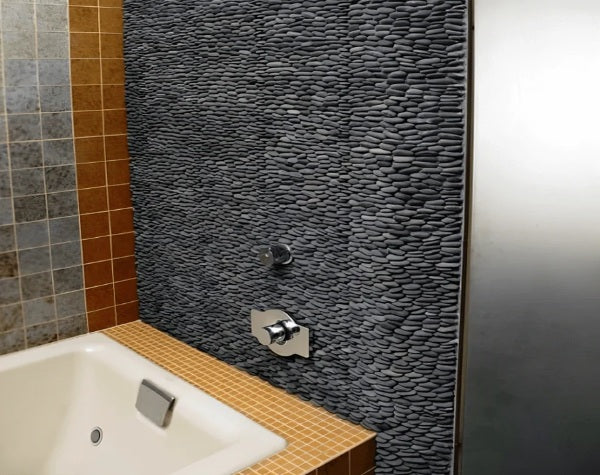 Black Sumatra: Elegant Mosaic for Damp Spaces