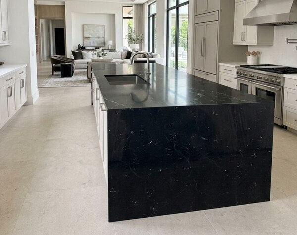 Kitchen | Black Marquina Marble polished