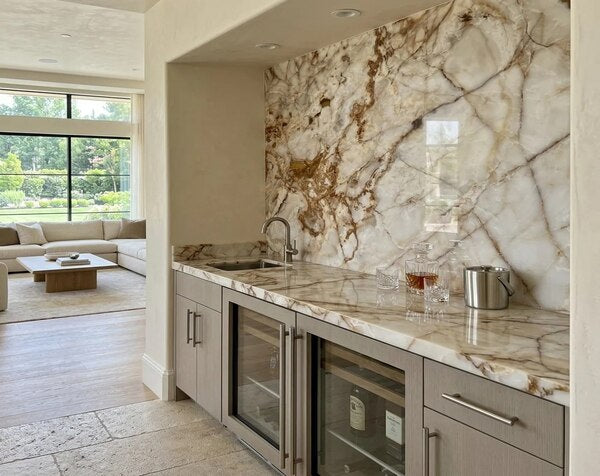 Kitchen | White Terranova Onyx Polished
