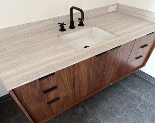 Kitchen | Teakwood Light Marble honed