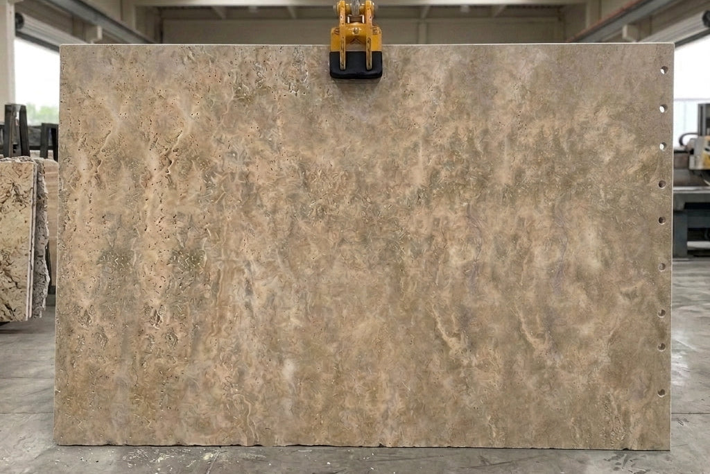 ANDES NOCE Travertine brushed/filled 2 cm thick - Slab