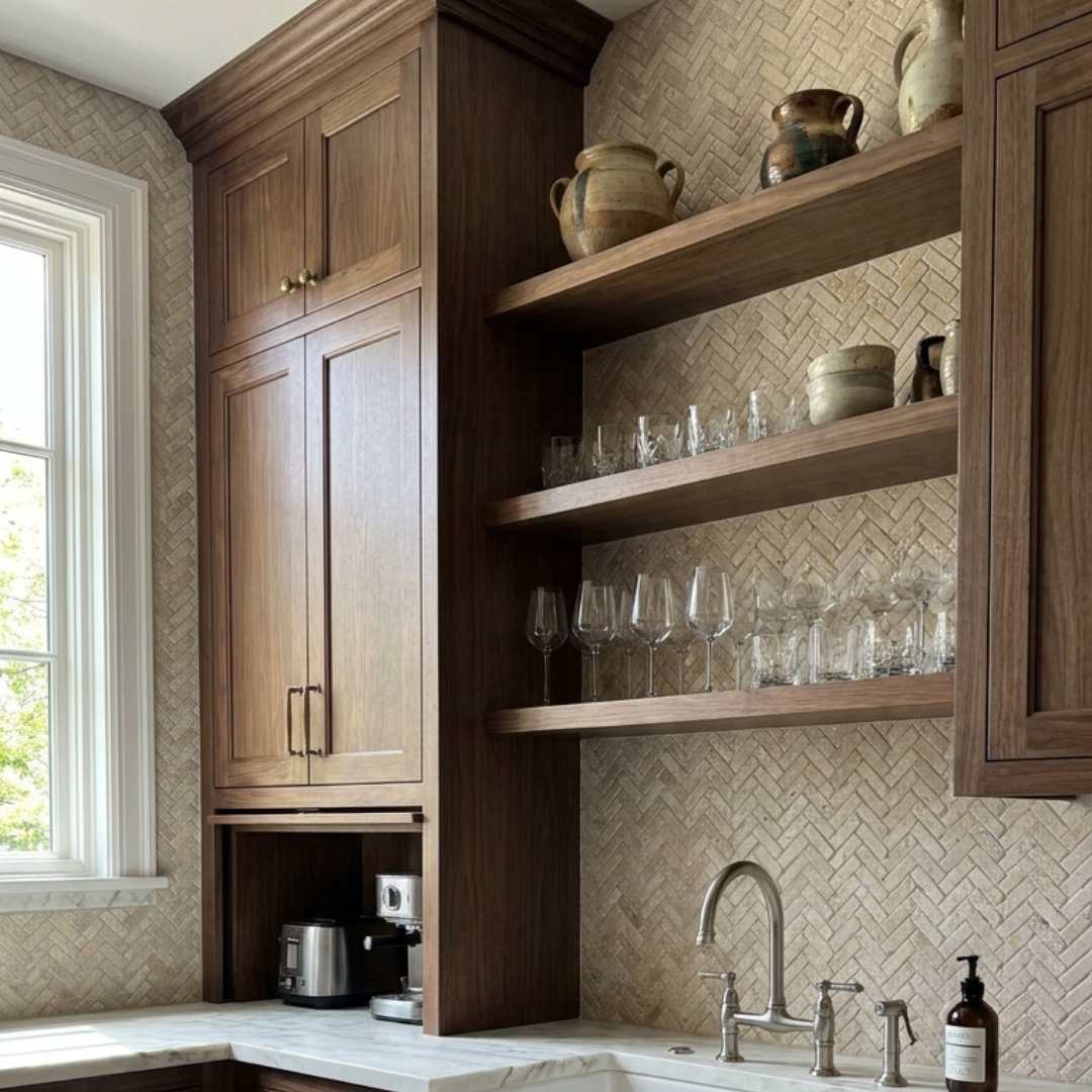 HERRINGBONE BEIGE, FISHBONE 1X2 - 12" x 12" - (1 SF/PC)