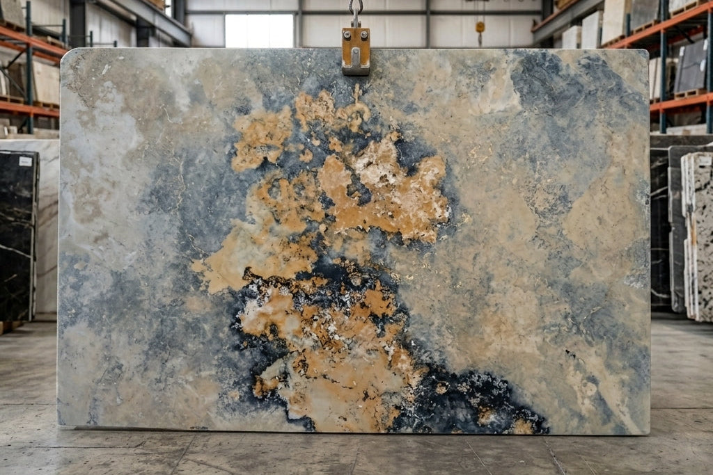 PANIOLO Travertine honed/filled 2cm thick - Slab