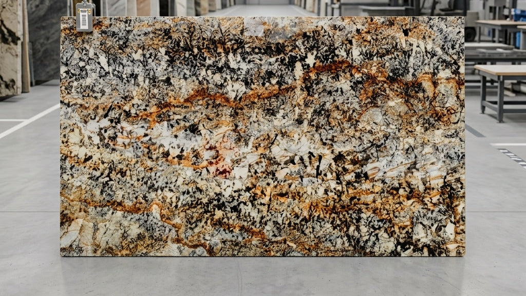 GOLDEN LAKE Granite polished 2cm thick - Slab