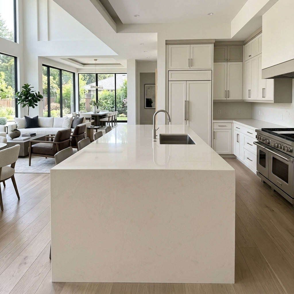 NOVELDA CREME Limestone honed 2cm thick - Slab