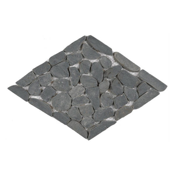 Marble-Mosaic-BLACK Marble Chevron Mosaic- Stone Supplier - Rocks in Stock