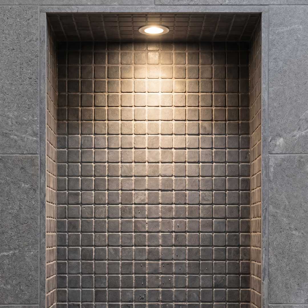 BLACK, SQUARES 1x1 - 12" x 12" (1 SF/PC) - Havai'iano