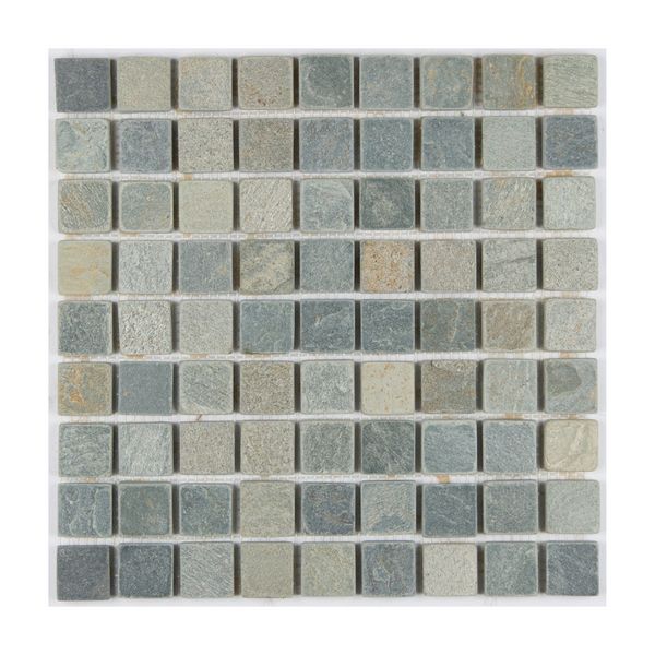 Quartzite-Mosaic-CAMO Squares 1x1 Mosaic- Stone Supplier - Rocks in Stock