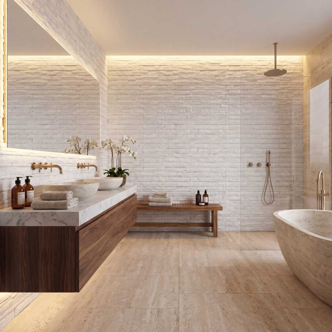 GLACIER WHITE, BAMBOO DOT, Cladding - Havai'iano