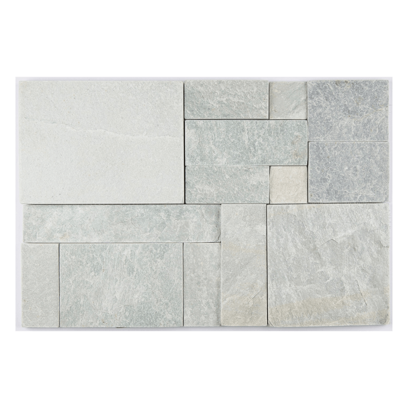 Quartzite-Cladding-ICE GREY Quartzite Cladding Sydney Panel- Stone Supplier - Rocks in Stock