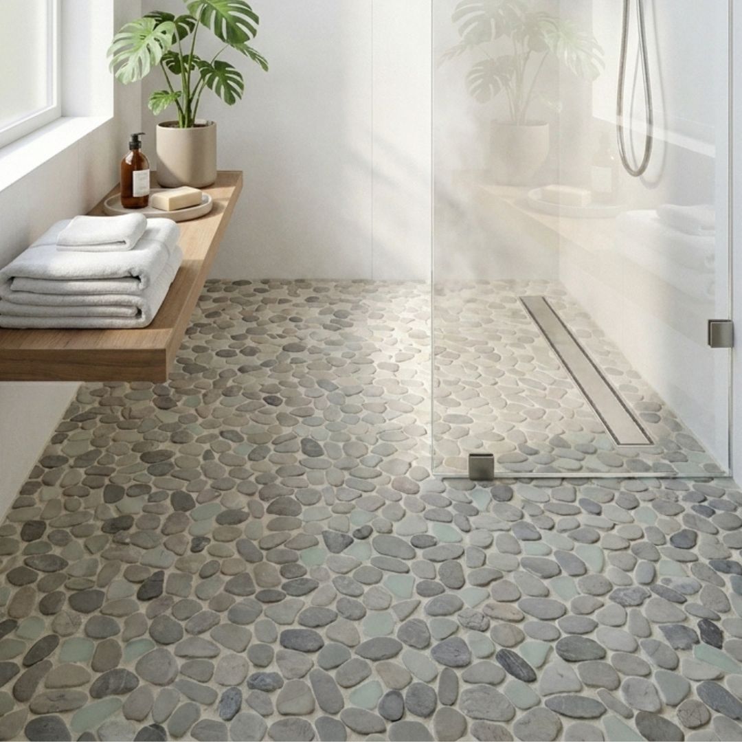 OYSTER BAY MIX, FLAT SEA GLASS, Pebble - Havai'iano