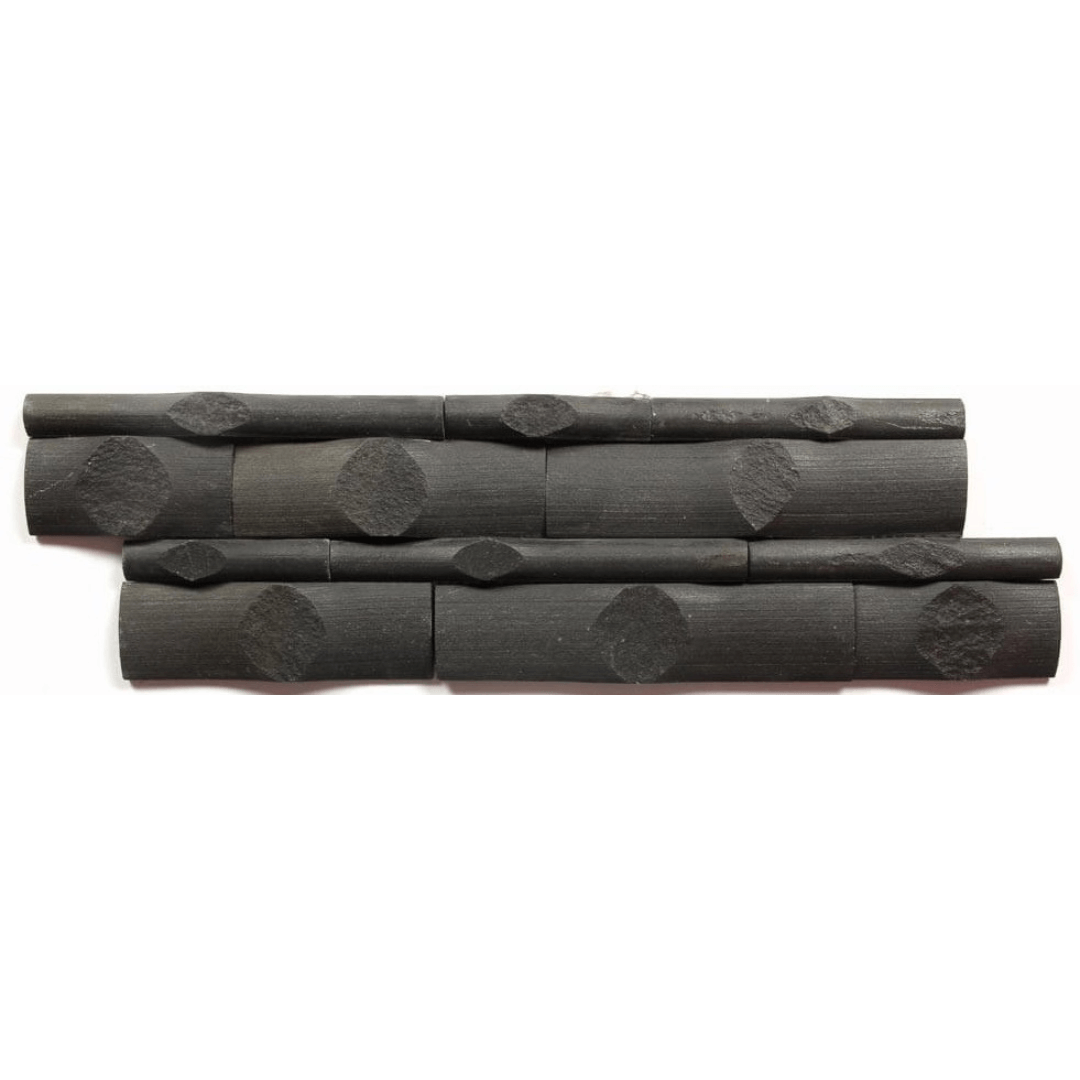 Pure Black Bamboo Dot Havaiiano - Rocks in Stock