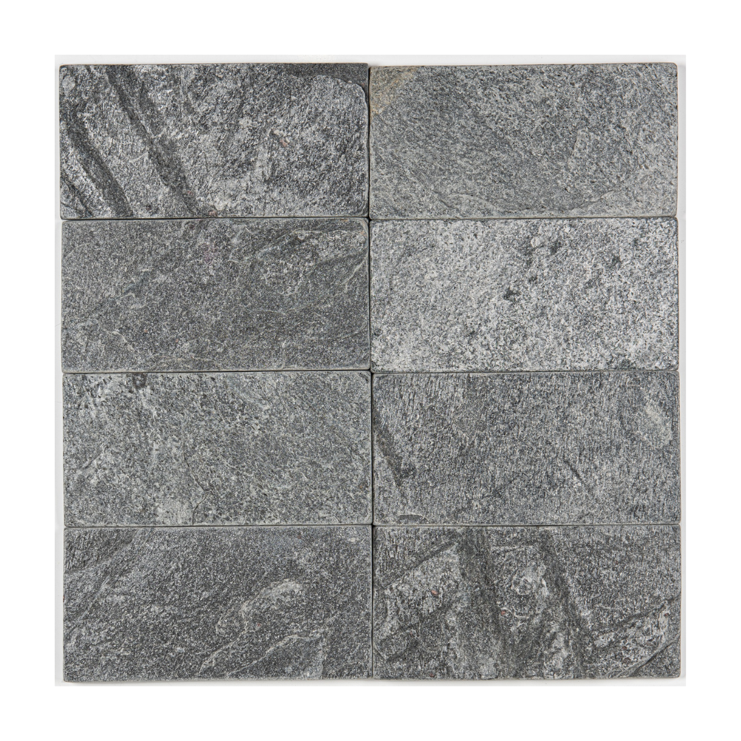 Quartzite-Tile-SILVER Quartzite Tile Rectangle 8x4- Stone Supplier - Rocks in Stock