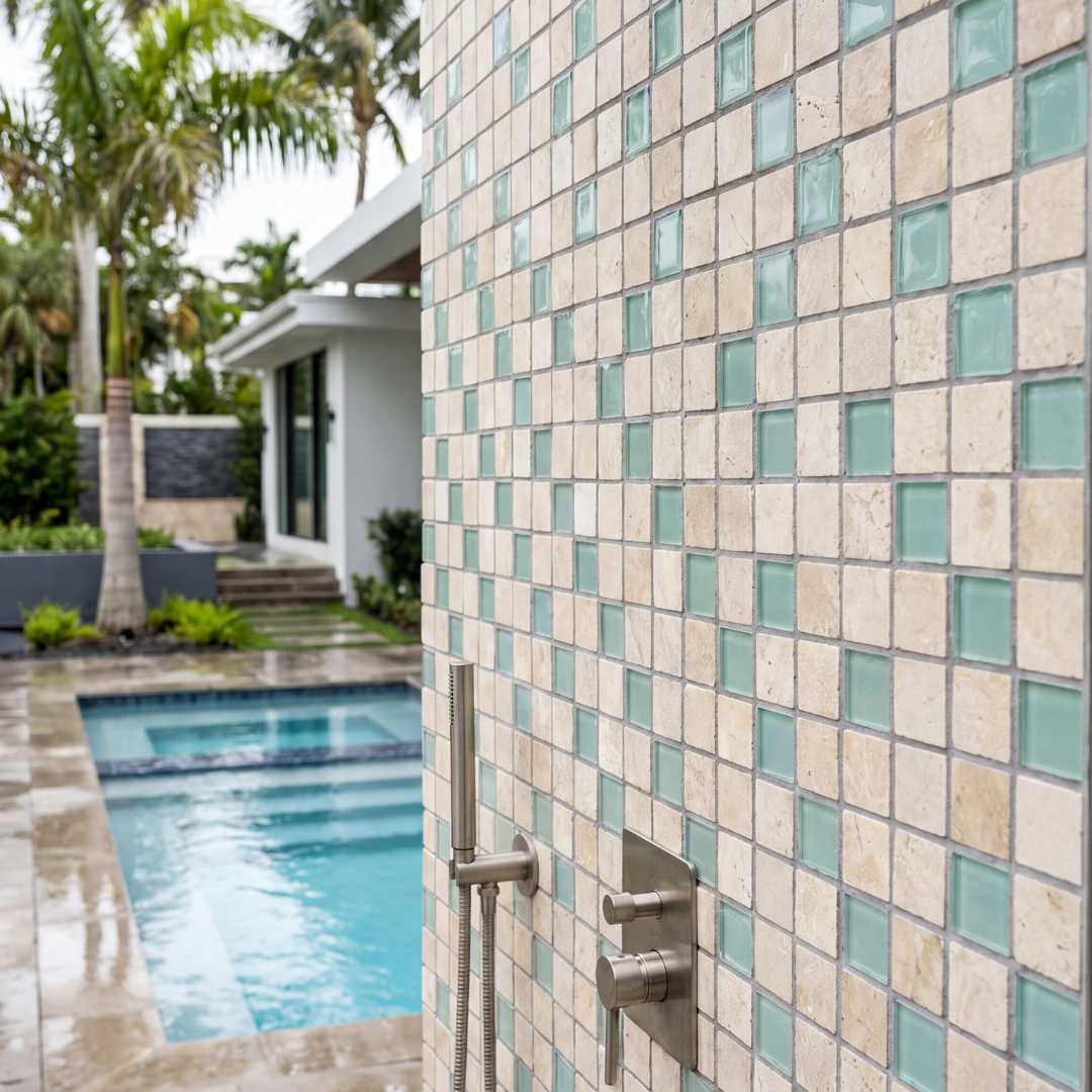 TIDE POOL MIX, SQUARES 2x2 - 12" x 12" (0.98 SF/PC)- Havai'iano