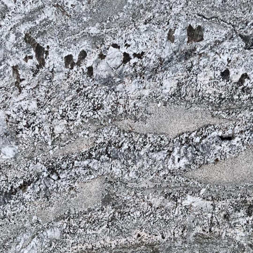 ASH BLUE Granite leather 3cm thick - Slab