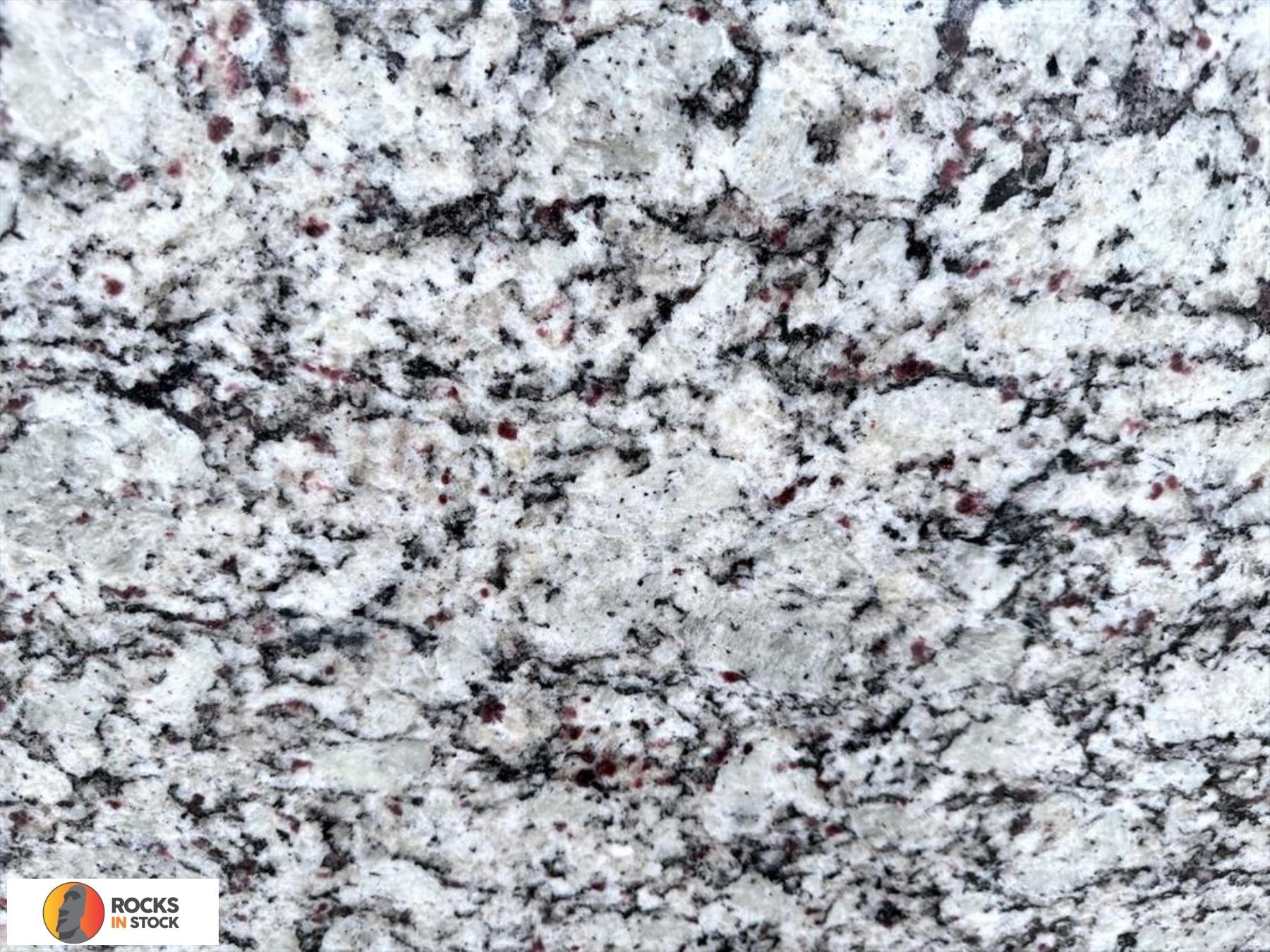 ASHEN WHITE Granite polished 3cm thick - Slab