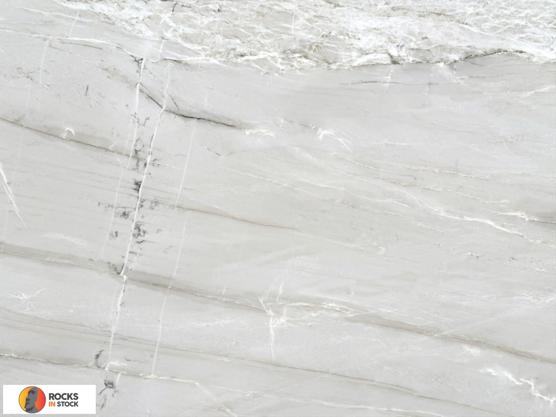 BIANCO SUPERIORE Quartzite leather 3cm thick - Slab