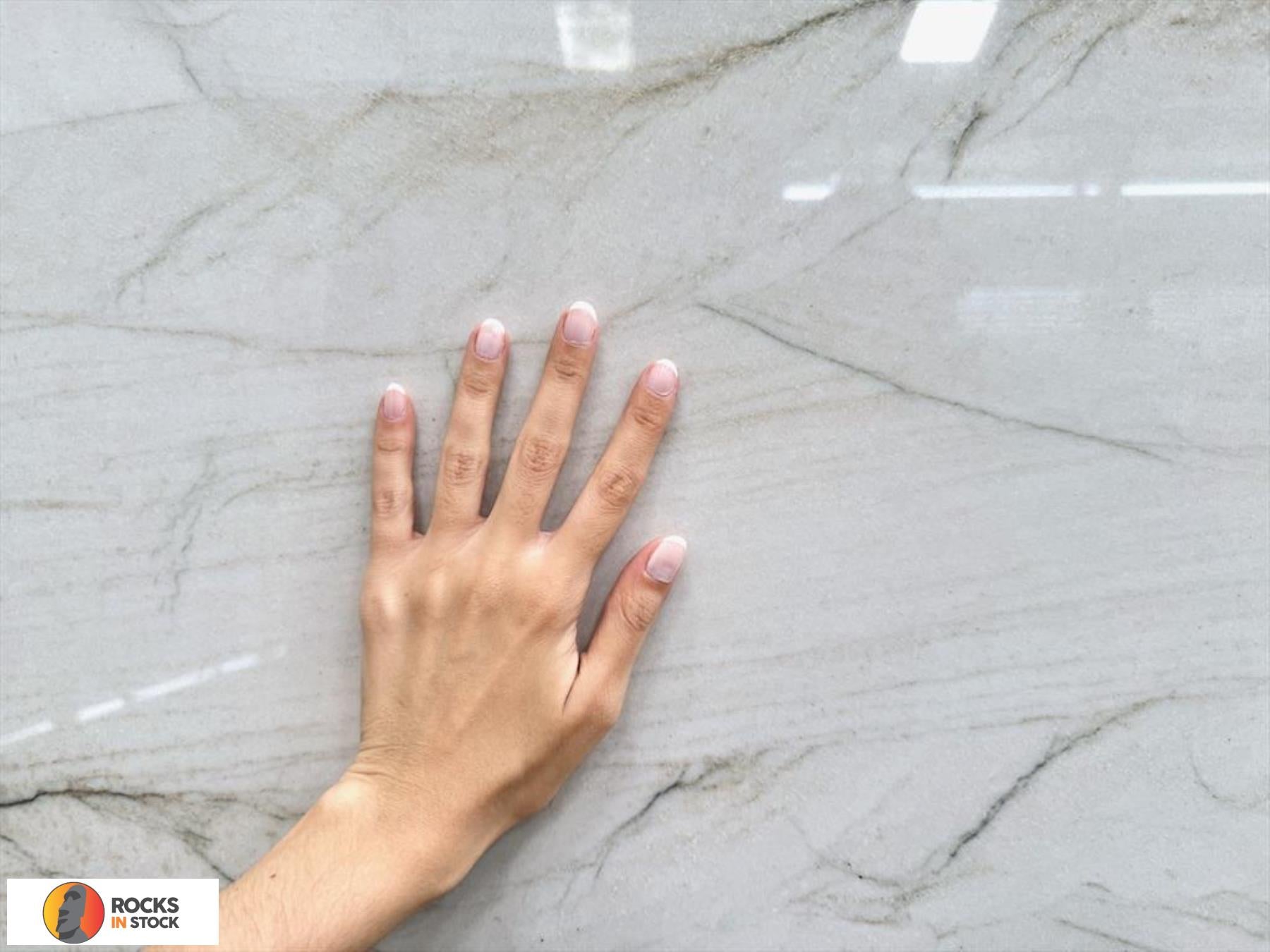 BIANCO SUPERIORE Quartzite polished 3cm thick - Slab