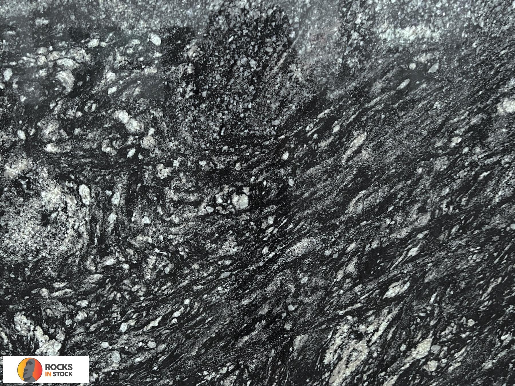 BLACK FOREST Granite polished/leather 3cm thick - Slab