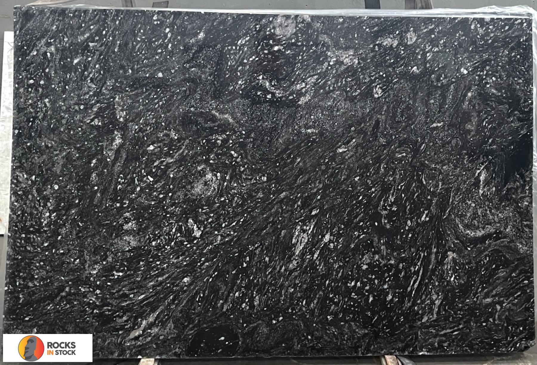 BLACK FOREST Granite polished/leather 3cm thick - Slab