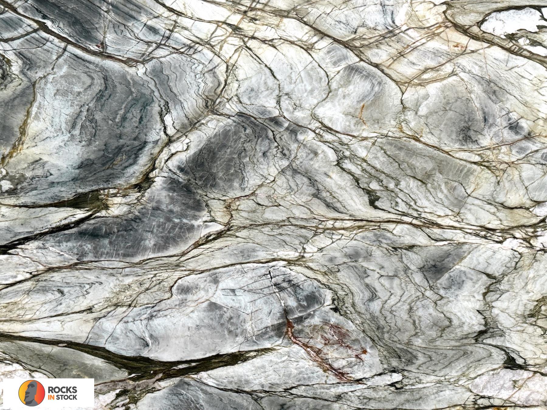 BLUE TEMPEST Quartzite polished 3cm thick - Slab
