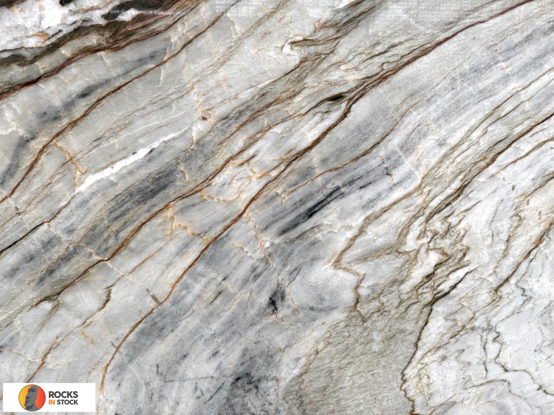 BLUE TEMPEST Quartzite polished 3cm thick - Slab