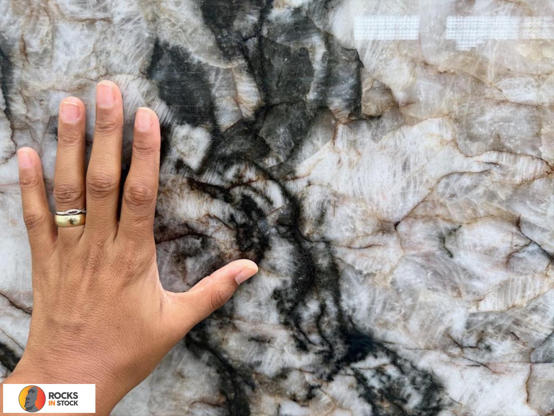 BOTANIC CRYSTAL Quartzite polished 3cm thick - Slab
